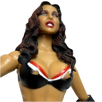 Victoria mit Rohr Ruthless Aggression WWE 2008 Jakks Pacific - Gut #1947