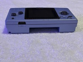 Rare Neo Geo Pocket Color Console Platinum Blue Video Game SNK Tested & Works