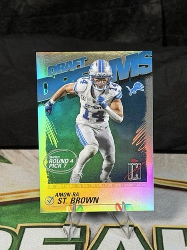 2025 Topps Signature Amon-Ra St. Brown Base (RAW)