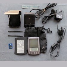 Palm m515 Handheld PDA with NEW BATTERY Charging Dock, Cover, 3 Stylus, MORE