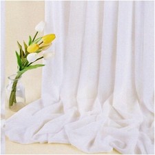 10 Yards of Sheer White Chiffon