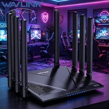 WAVLINK AX6000 WiFi 6 Router Gaming Wireless Router 2.5Gbps WAN 4 x 1000Mbps LAN