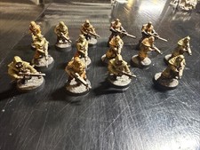 Warhammer 40k Chaos Cultist Unit 14 miniature lot Well Painted OOP