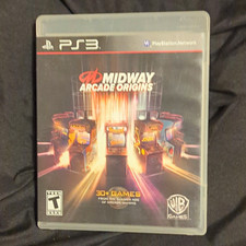 Midway Arcade Origins Multiplayer w/ Manual, T-Teen, Warner Bros. Games - PS3