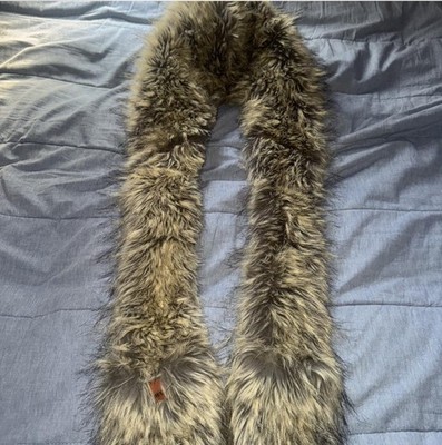 Spirithoods RARE BIG Mane Hyena Mohawk Rave Faux Fur hat Zoo Scarf Fox Hare Emo