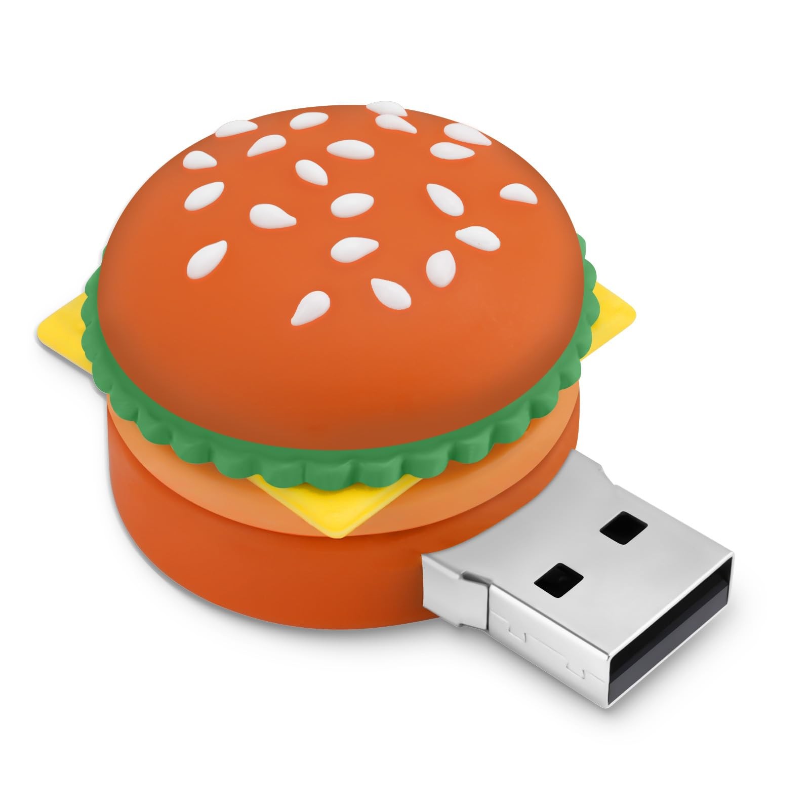Mémoire USB 32 Go en Forme de Hamburger avec Protection Antichoc Silicone