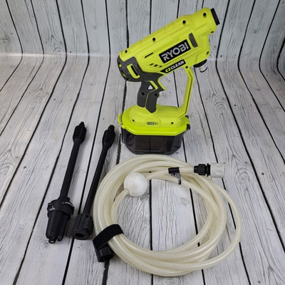 #ad Ryobi Ez Clean 18V One RY120350 Cold Water Pressure Washer 320PSI 0.8GPM $59.95