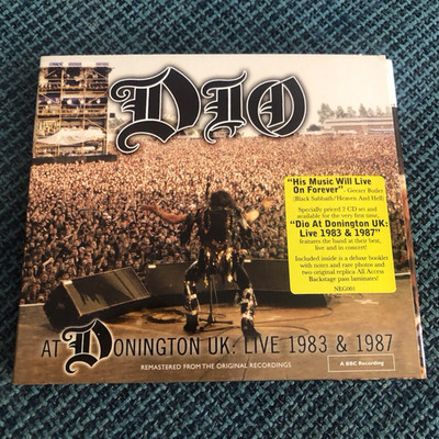 Dio At Donington UK Live 1983 & 1987 2CD Album Remastered BBC 2010