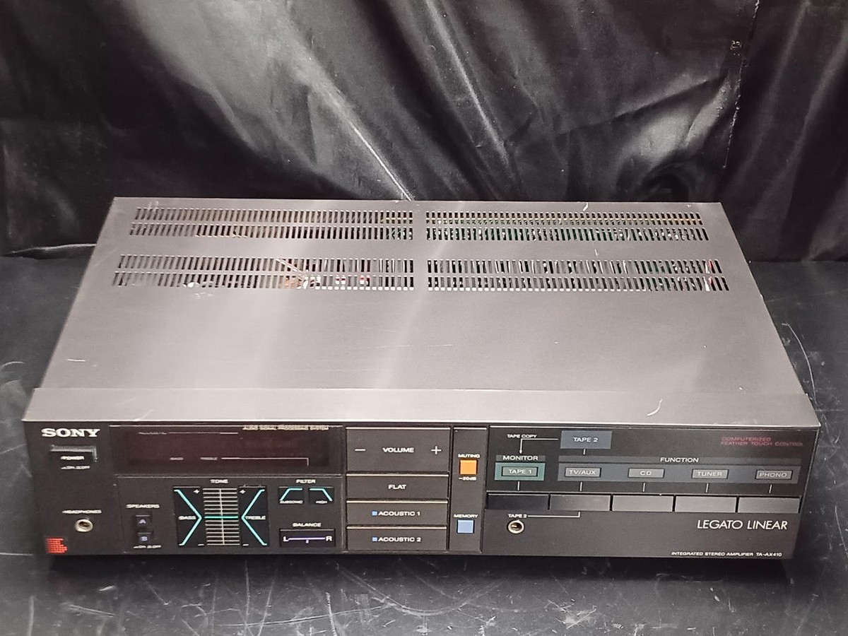 SONY TA-AX410 Integrated Stereo Amplifier – Vintage Hi-Fi – Good
