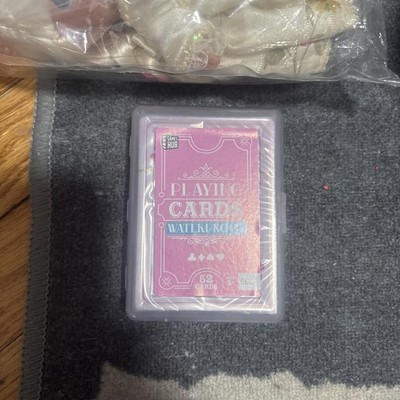 pink waterproof playing cards from the brand RMS International Game Hub 