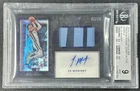 JA MORANT BGS 9 2019-20 PANINI ONE AND ONE PREMIUM ROOKIE PATCH AUTO PURPLE /35