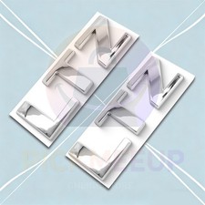 Replacement For Silverado Ltz Letters Nameplate Side Door Tailgate Rear 3d Decal