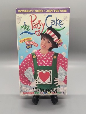 Miss Patty Cake Discovers Bubbling Joy VHS 1997 