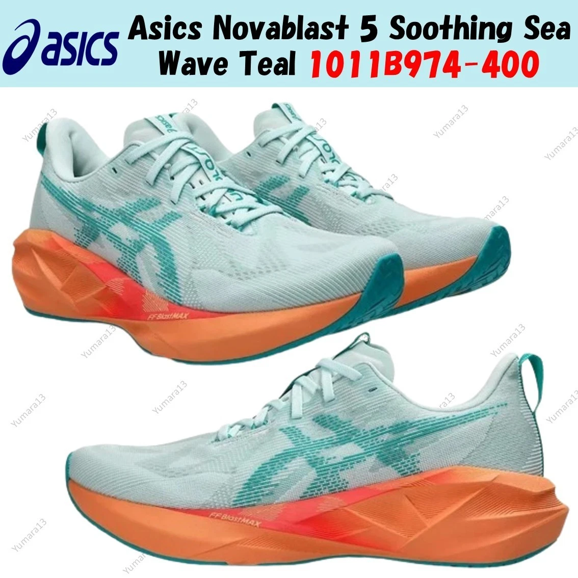 ASICS Novablast 5 Soothing Sea Wave Teal for Sale | Authenticity