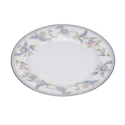 Grace Teaware Bone China Lotus Garden Dessert/Salad Plates, Set of 4
