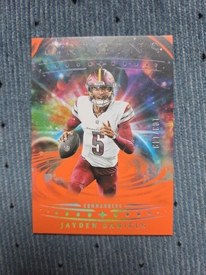 2025 ORIGINS FOOTBALL ORANGE #100 Jayden Daniels /149
