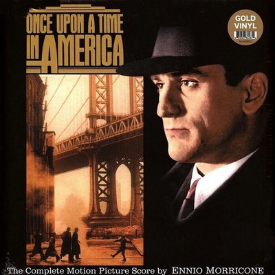 Ennio Morricone Once Upon A Time In America Gold Vinyl LP [New & Sealed] mint
