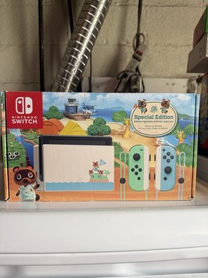 Nintendo Switch Animal Crossing Console Special Edition EMPTY RETAIL BOX ONLY