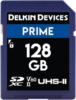 Prime 128GB SDXC UHS-II Memory Card   300Mb/S Read, 105Mb/S Write | Ideal for 8K