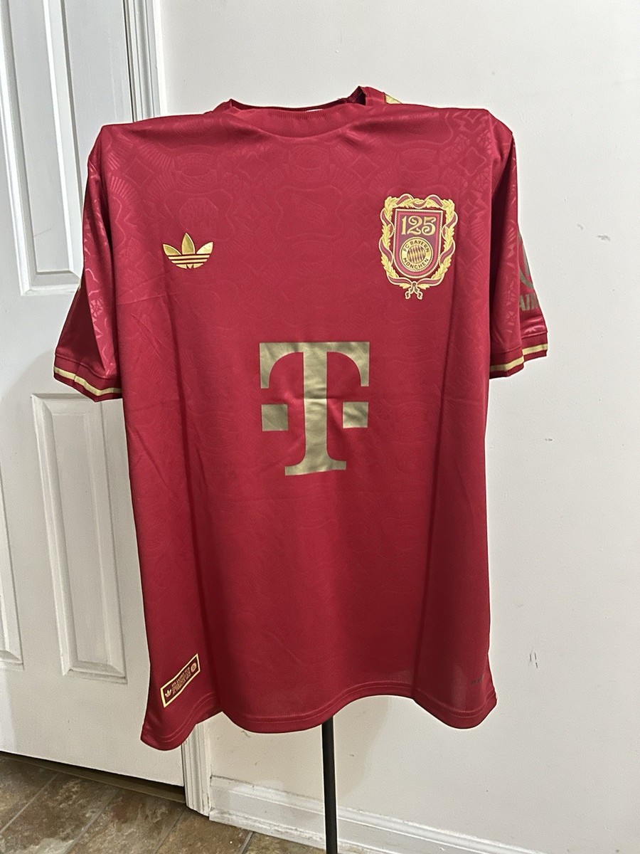Thomas Muller Bayern 125 Year Anniversary Jersey Red Us Size XL | eBay