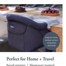 Inglesina Fast Table Chair Dark Blue Twist-Tight Couplings Fits Most Tables