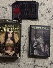 Tarot of Vampyres by Ian Daniels - Llewellyn Occult Deck & Book Set - FULL SET