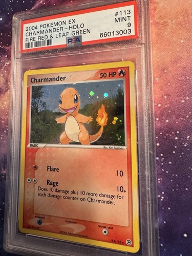 Charmander Holo Rare - EX Fire Red Leaf Green - PSA 9 - Pokemon TCG - Swirl 💫 - Picture 3 of 5