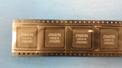 (1 PC) CS4218-KL CRYSTAL SEMI 16-BIT STEREO AUDIO CODEC PLCC44