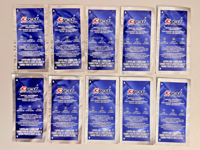 3D Whitestrips White   Teeth Whitening Strips   10 Treatments - 30 Minutes