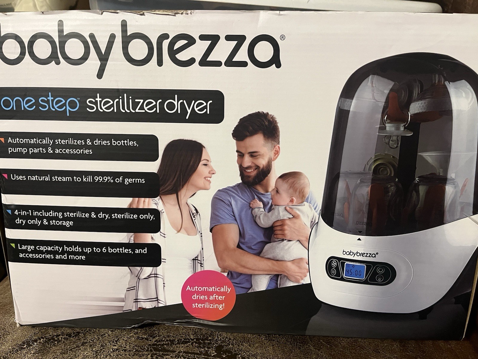 Baby Brezza Baby Bottle Sterilizer and Dryer Machine &ndash; Ele