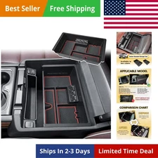 Center Console Organizer Compatible with Silverado1500 GMC Sierra 1500 2014-2018