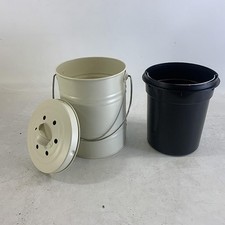 Kitchen Compost Bin Garbage Can Sealed No Smell Filter Food Waste Bin Composting