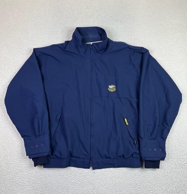Zero Restriction Jacket Mens Large Blue Gore-Tex Golf Wente Vineyards