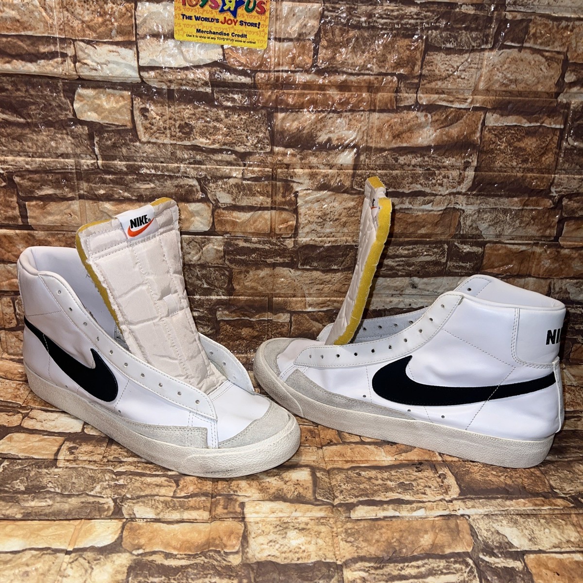 Nike Blazer Mid \'77 Vintage White Black Suede BQ6806-100 Retro Mens Size 13 Blazer Mid  main image 4