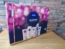 Nivea Glowing Moments of Joy Gift Set Body Lotion Cream Wash Face Mask
