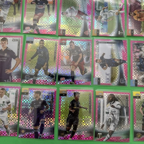 2021 Topps MLS Chrome Pink X-Fractor Lot - Picture 6 of 7
