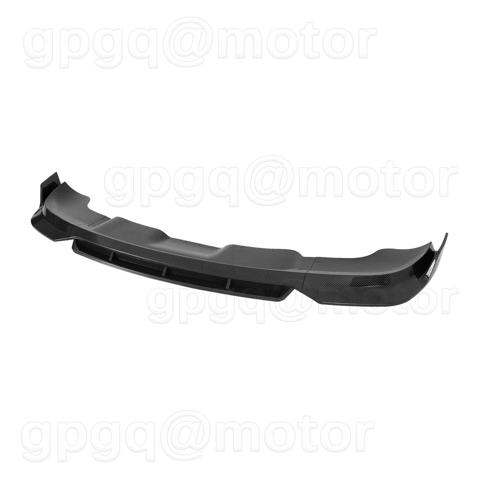 Divisor de labios de parachoques delantero de fibra de carbono para Jeep Grand Cherokee SRT SRT8 12-2016 Foto 3 de 4