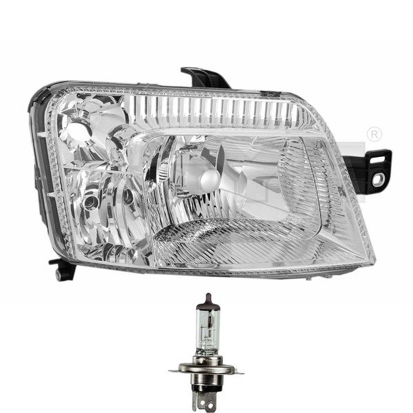 Scheinwerfer Frontscheinwerfer Rechts H4 FüR Fiat Panda 169 Inkl. Osram Lampen-image