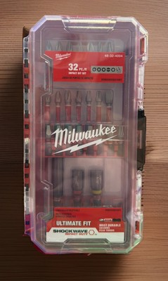 Milwaukee Electric Tool 48-32-4004 Shockwave Heavy Duty Impact Driver Bit Set 32