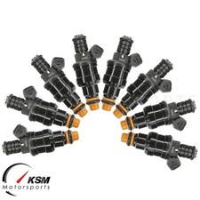 8 X 650cc 60lb Ev1 Fuel Injectors For Gm Lt1 Ls1 Ls6 Ford Mustang Sohc Dohc Bmw