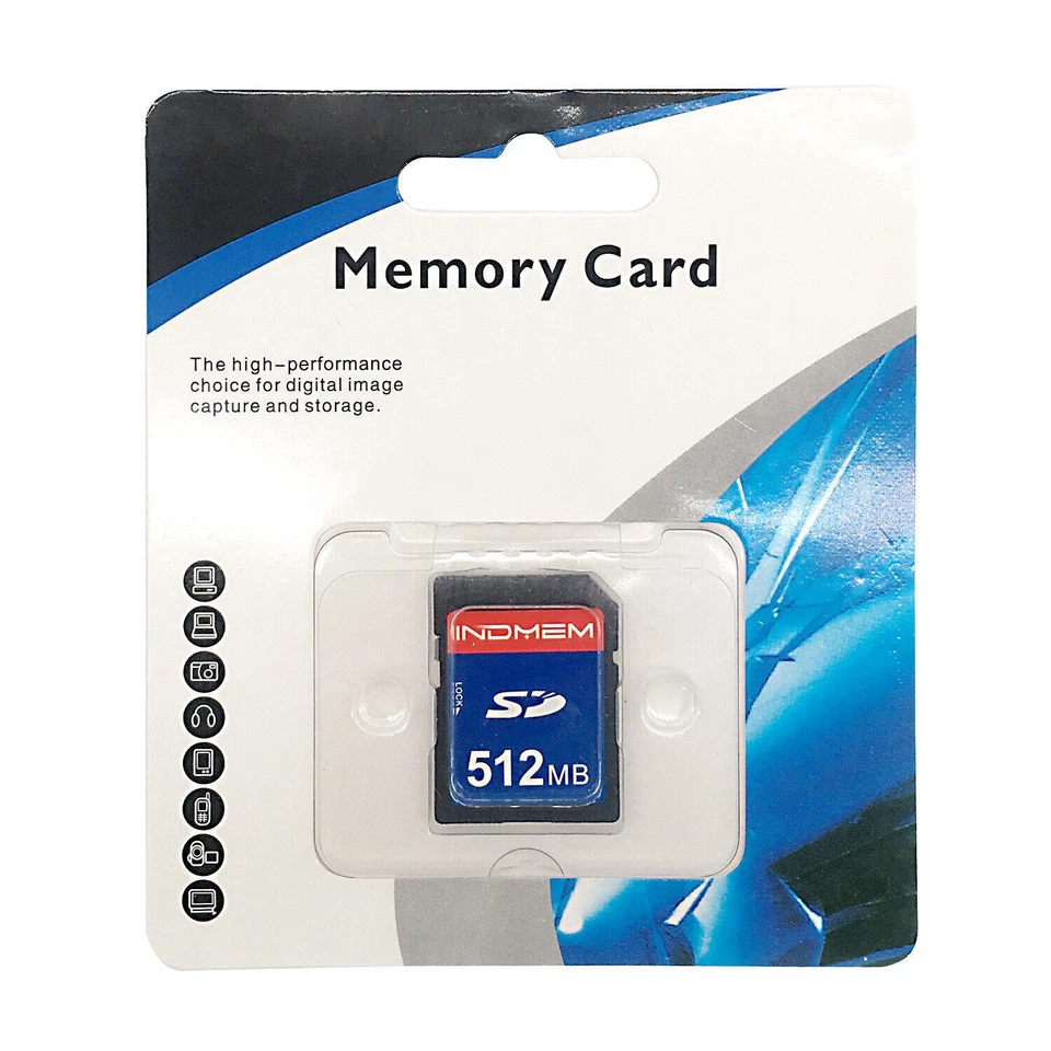 512MB SD Memory Card Standard Secure Digital New Free Shipping New - Image 2 of 2