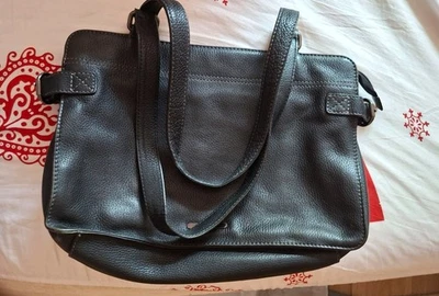 Heavy Duty Real Leather Bag by Gerry Weber. black Colour. - Image 1 of 4