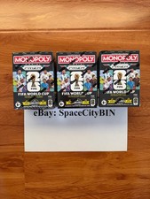 2026 Panini Prizm Monopoly FIFA World Cup Soccer Blaster Pack SEALED - LOT OF 3