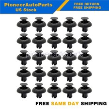 25pcs Fit For Toyota 90467-07217 Engine Cover Radiator Support Side Shield Clip