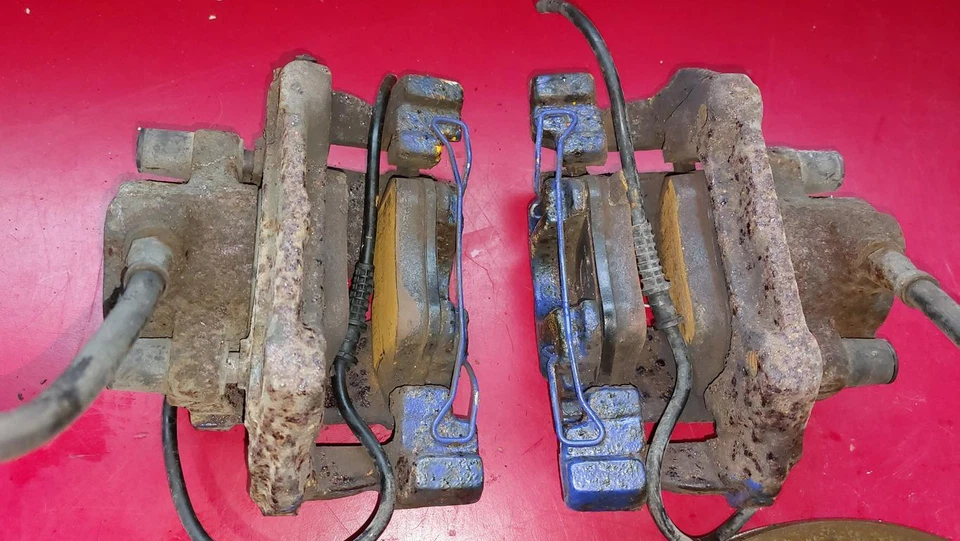 2X Pinza Freno Anteriore SET Mercedes W210 W202 W208 R170 0014202983 0014203083 - Immagine 2 di 3