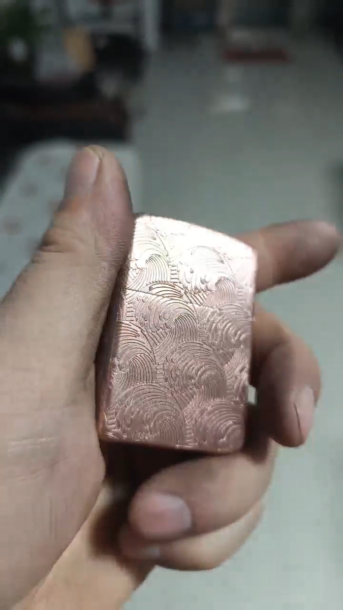 ZORRO 902S Copper Windproof Kerosene Lighter 5 Side 3D Carved