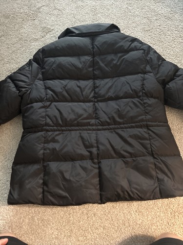 MARC NEW YORK MARC BLACK DOWN ZIPPER FRONT WINTER COAT JACKET Sz XL - Picture 4 of 4