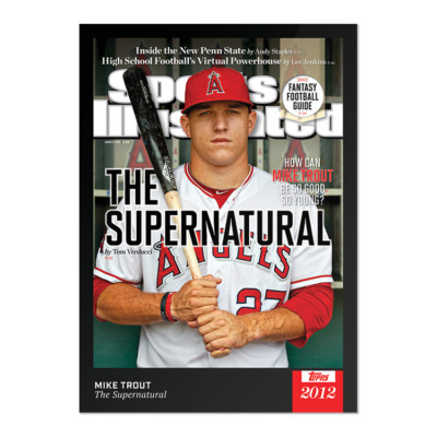 2021 Topps x Sports Illustrated - Mike Trout - Card #1