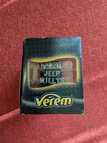 Solido Verem WW2 Willys Jeep and Motorcycle set V9534 1:43 Scale Rare NEW IN BOX - Picture 3 of 7