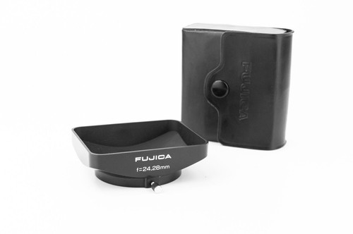 Fujifilm Fujica Fujinon original lens hood paraluce originale 24mm 28mm ebc - Afbeelding 1 van 4